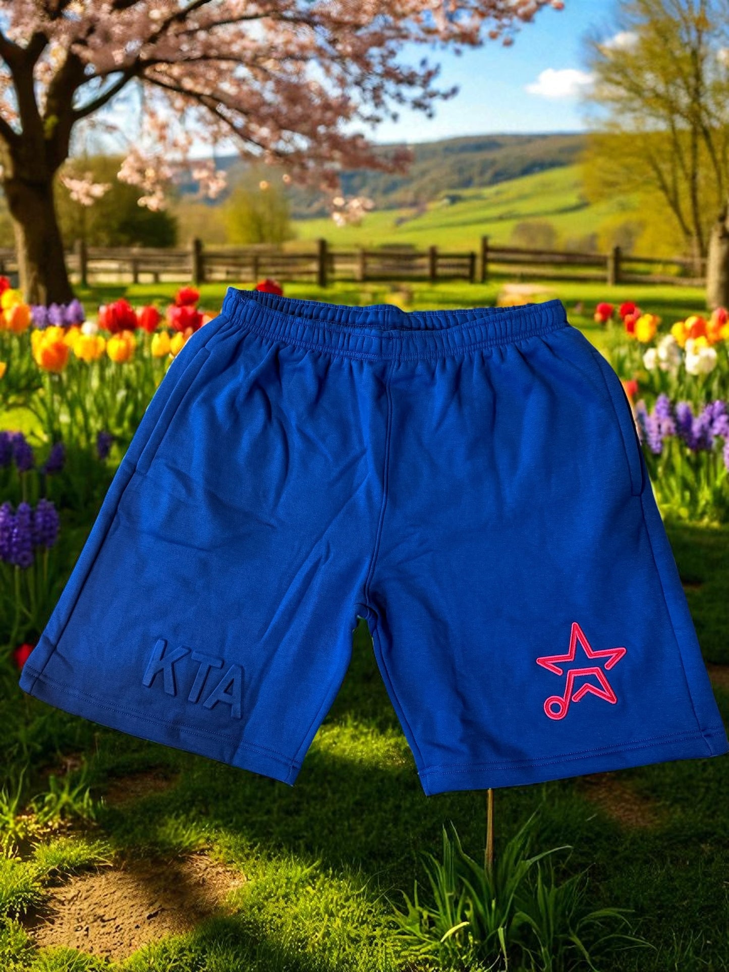 Blue Rose Shorts