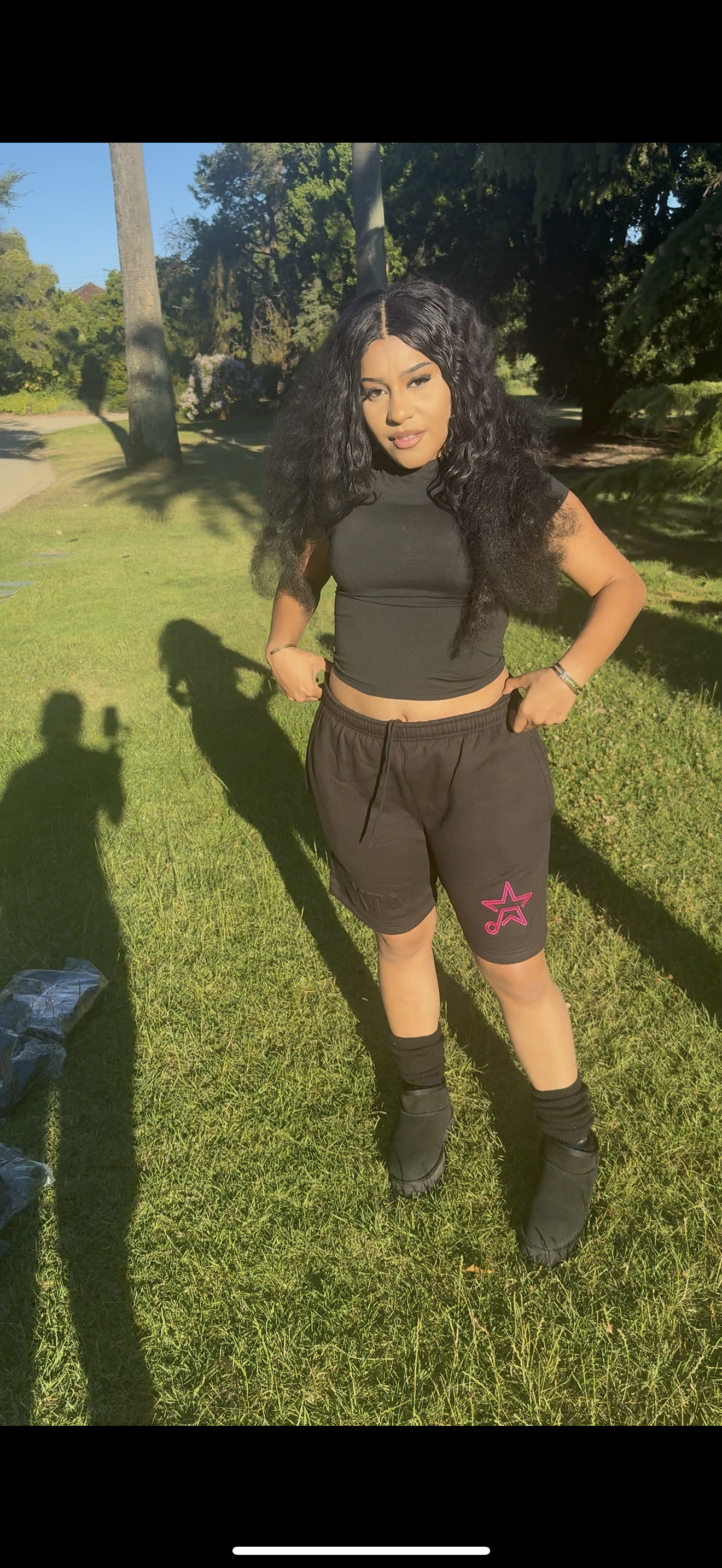 Black Rose Shorts